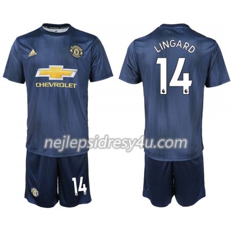 Fotbalový Dres Manchester United LINGARD 14 Dětské Alternativní 2018/19